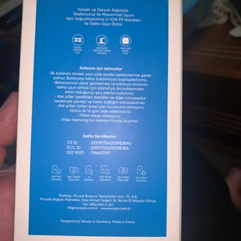 Gönderilen Batarya Sorunu: Kalite Kontrol Eksikliği Ve Müşteri Mağduriyeti