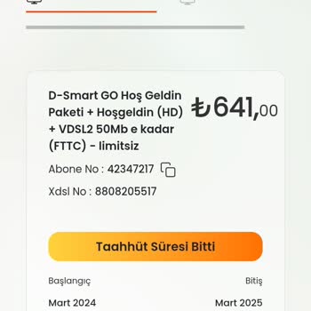 D-Smart İnternet Kesintisi Ve İletişim Sorunu