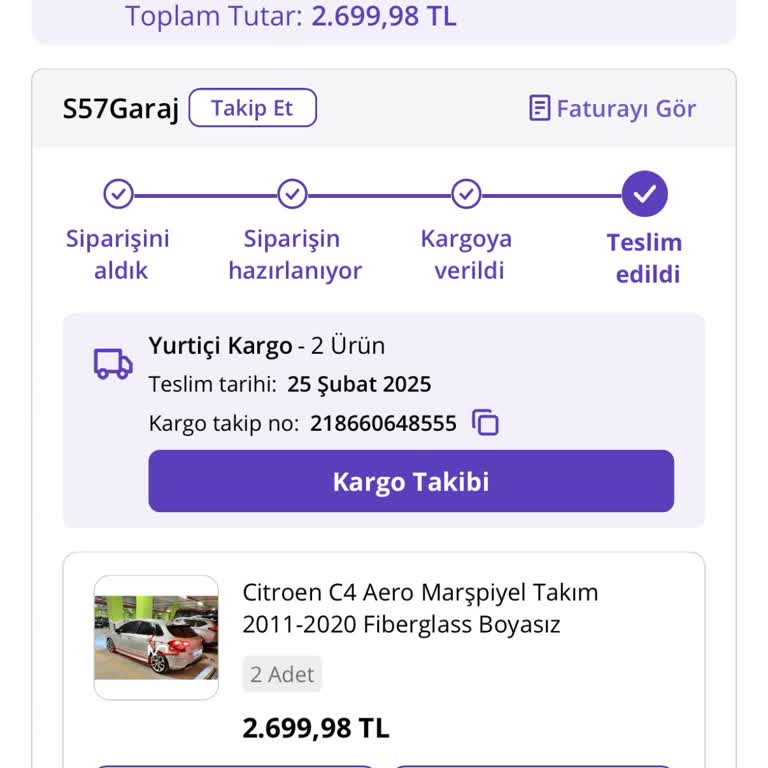 Uzun Süreli Sipariş Sorunu Ve İade Talebi