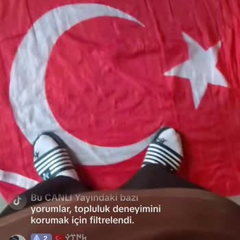 TikTok'ta Türk Bayrağına Saygısızlık