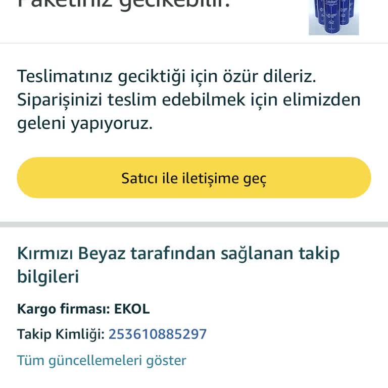 Amazon Siparişim 11 Gündür Teslim Edilmedi