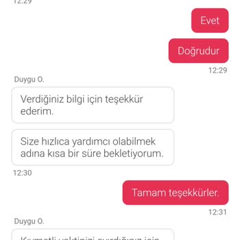 İade Edilmeyen Ücret Ve Çelişkili Sipariş Durumu
