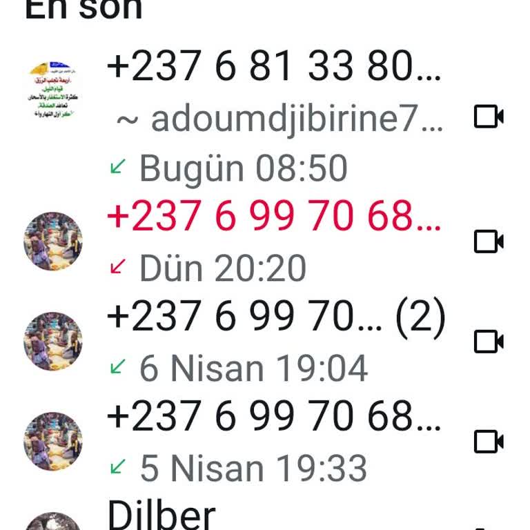 Bilinmeyen Kamerun Numarasından Gelen Arama Ve Gizlilik Endişesi