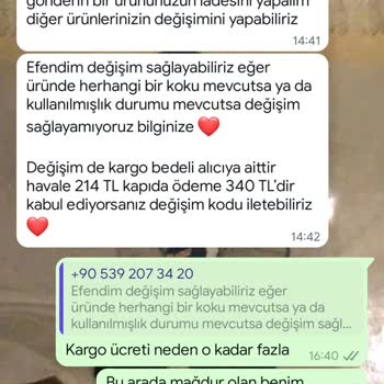 Ürün Kalitesi Ve İade Sorunlarıyla Karşılaştım