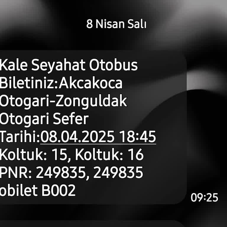 Kale Otobüs Terminalde Yolcu Almadan Geçti