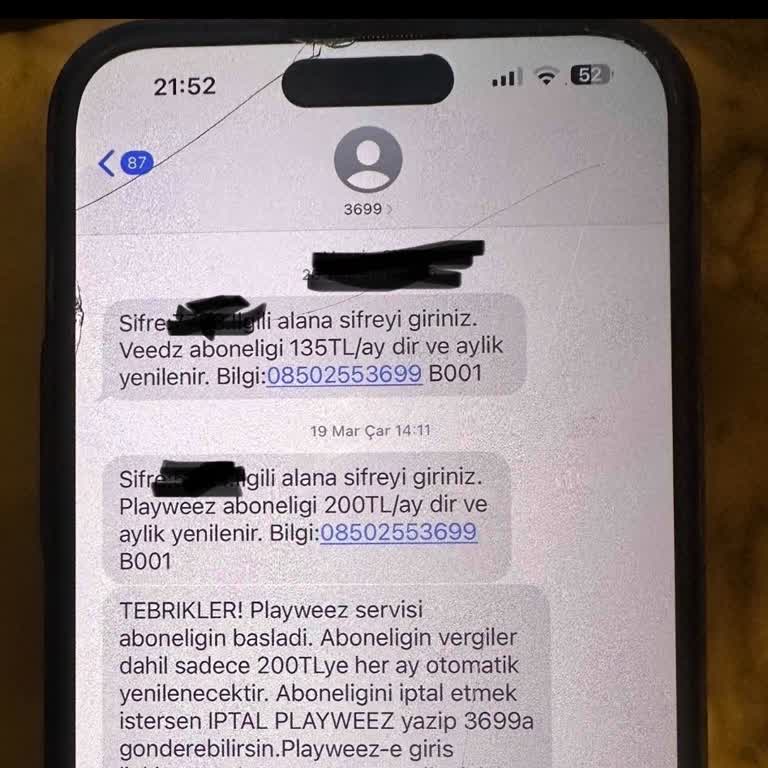 Türk Telekom'dan Onaysız Abonelik Ücreti Şoku