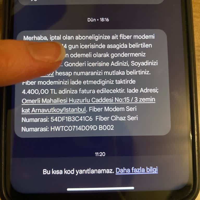 Millenicom Nakil Ve Modem İade Sorunu