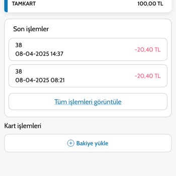 Akıllı Bilet Uygulamasında Bekleyen Bakiye Sorunu