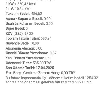 Faturadaki Yuvarlama Bedeli Mağduriyeti