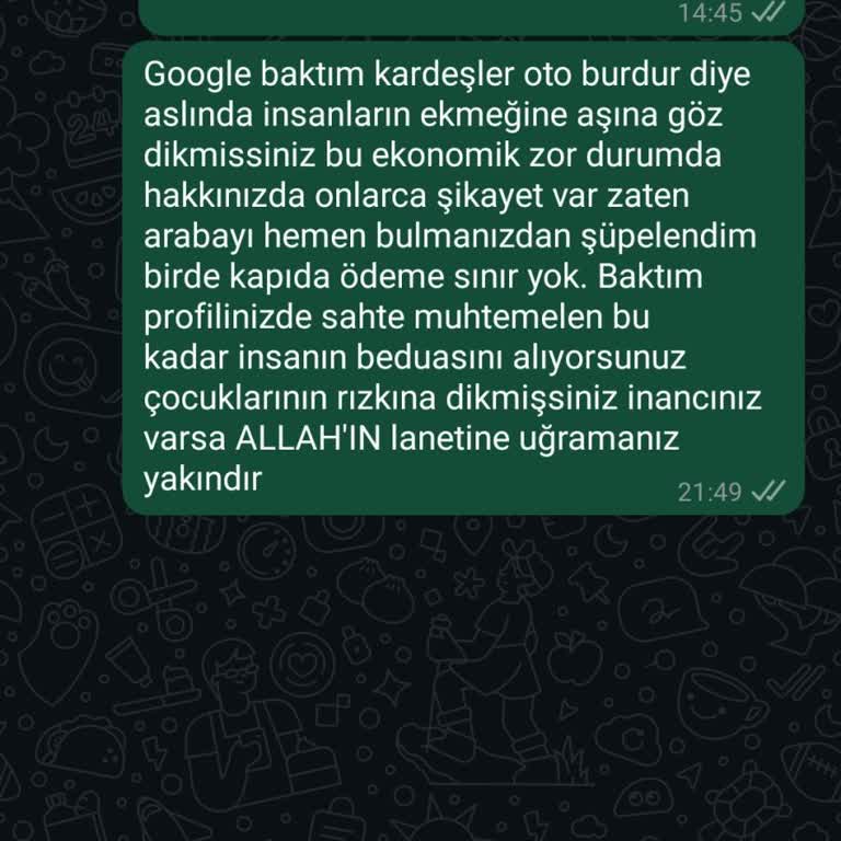 Kardeşler Oto'nun Güvenilirliği Hakkında Şüpheler