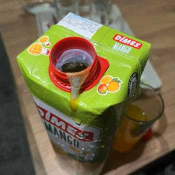 Dimes Mango Meyve Suyunda Küf Şoku