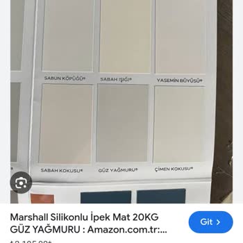 Katalog Rengi İle Uyuşmayan Boya Mağduriyeti