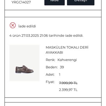 Yargıcı'da İade Sorunu Ve Müşteri Hizmetleri Yetersizliği