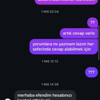 Velaura Satıcısından Sipariş Ve İade Sürecinde Yaşanan İletişim Sorunları