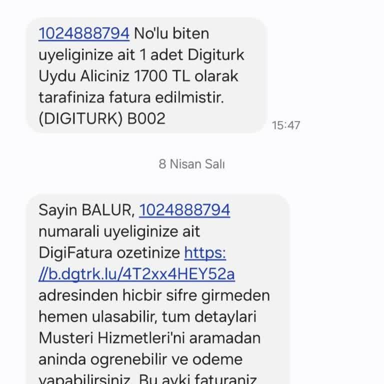 Haksız Faturalandırma Ve Yetersiz Müşteri Hizmeti