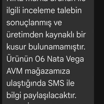 Nike Ayakkabıda Beklenmedik Parçalanma