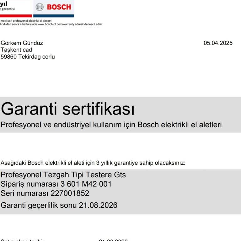 B**** Garanti Sorunu Ve Yüksek Servis Ücretleri