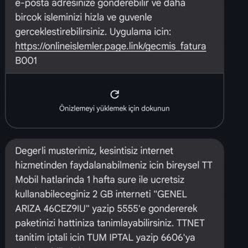 Türk Telekom'un Yetersiz İnternet Hizmeti Ve Müşteri Desteği
