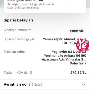 Siparişin Kaybolması Ve Teslim Edilmemesi