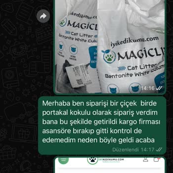 Kedi Kumu Siparişinde Yanıltıcı Ürün Gönderimi