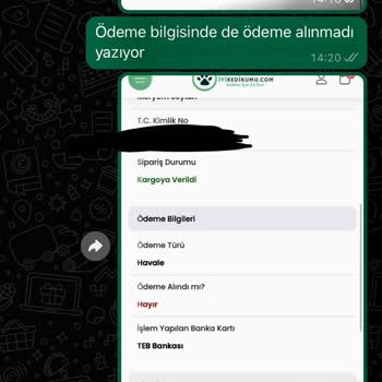 Kedi Kumu Siparişinde Yanıltıcı Ürün Gönderimi