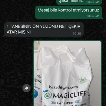 Kedi Kumu Siparişinde Yanıltıcı Ürün Gönderimi