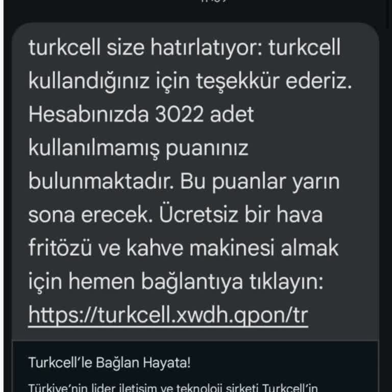 Turkcell'den Gelen Mesaj Güvenliği: Kullanıcı Bilgileri Tehlikede Mi?