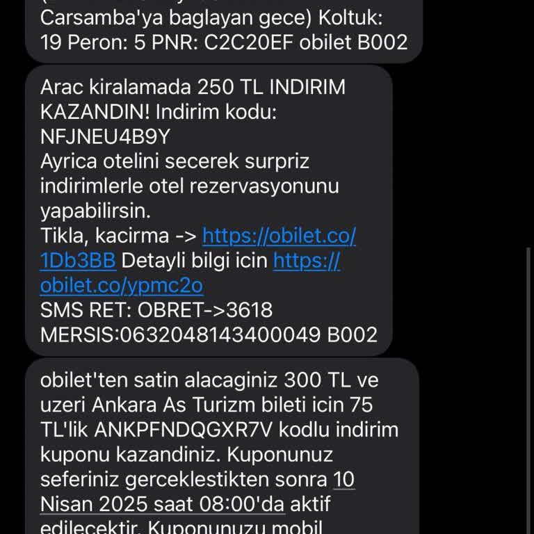 Yanlış Bilet İşlemi Mağduriyeti