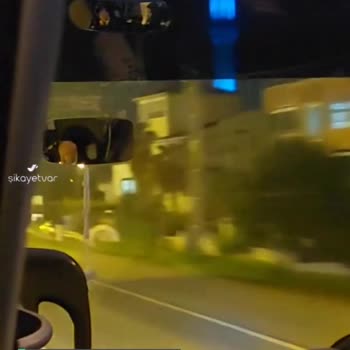 Fındıkkale Turizm Şoför Sigara İçiyor