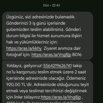 Gece Yarısı Teslimat Yalanı: Adresime Ulaşılmadı İddiası