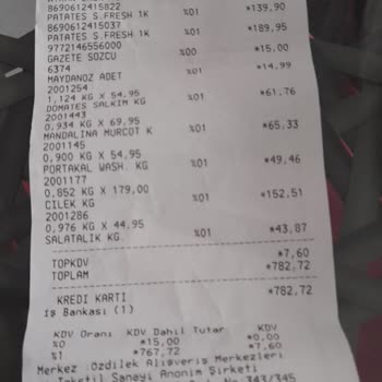 Özdilek'te Yanlış Ürün Ücreti Ve İlgisizlik