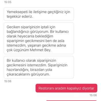 Yemeksepeti'nde Sipariş Çilesi: İptal Edilemeyen Sipariş Ve Kaybolan Para