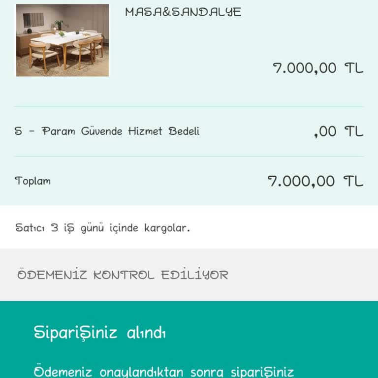 Yanıltıcı Ödeme Yöntemiyle Karşılaştım