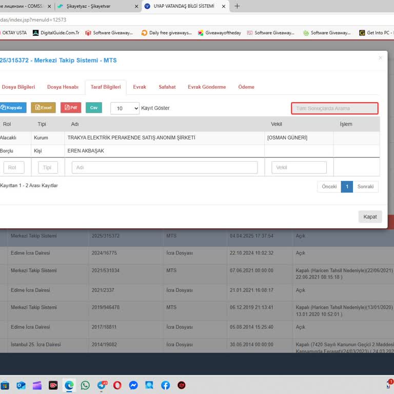 TREPAŞ'ın Bilgilendirme Eksikliği Ve İcra Sorunu