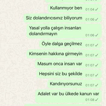Kişisel Bilgilerimle Yapılacak İşlemlerden Sorumlu Değilim
