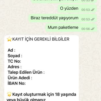 Kişisel Bilgilerimle Yapılacak İşlemlerden Sorumlu Değilim
