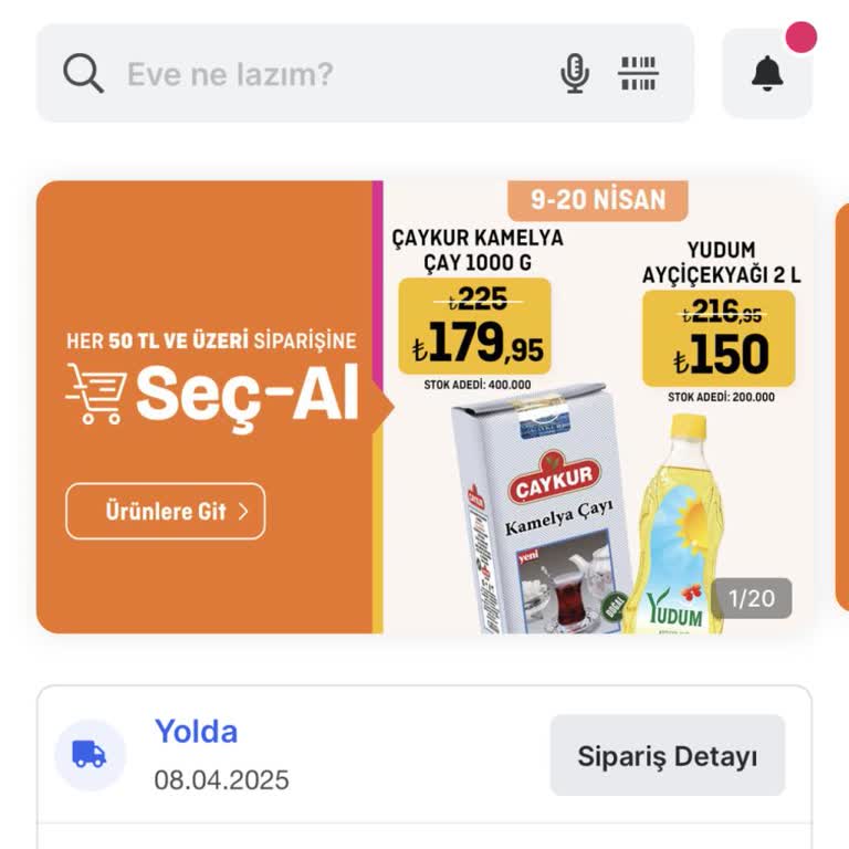 Migros Sanal Market'te Sipariş Teslimat Sorunu Ve Müşteri Hizmetleri Hayal Kırıklığı