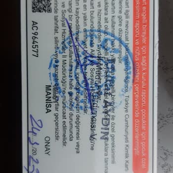 Engelli İndirimi İçin Evrak Sorunu