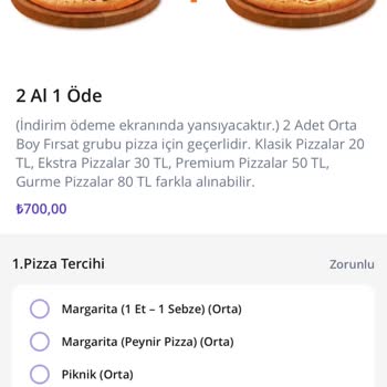 GetirYemek'te Yanıltıcı Kampanya Ve Fiyatlandırma Şikayeti
