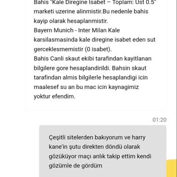 Bahis Hatası: Direkten Dönen Şut Sayılmadı