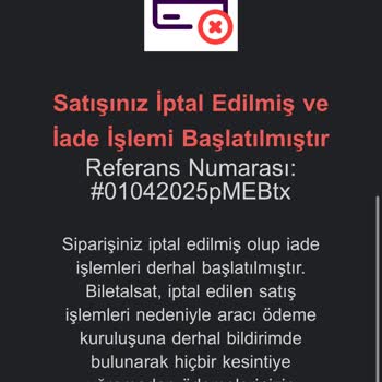 Bilet İptali Sonrası Geciken Para İadesi Mağduriyeti