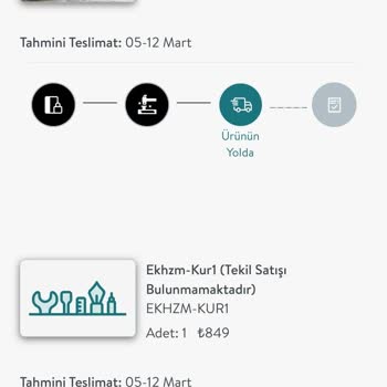 Vivense'de Teslimat Ve Müşteri Hizmetleri Sorunu!
