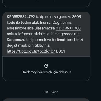 Trendyol Siparişimde Kargo Sorunu