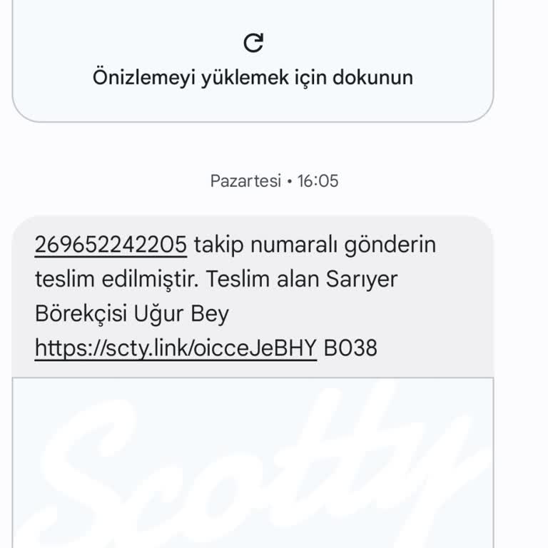 Yanlış Teslimat Ve Kargo Şirketi Sorunu