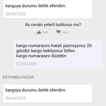 Siparişim Kargoya Verilmedi, Mağdur Edildim