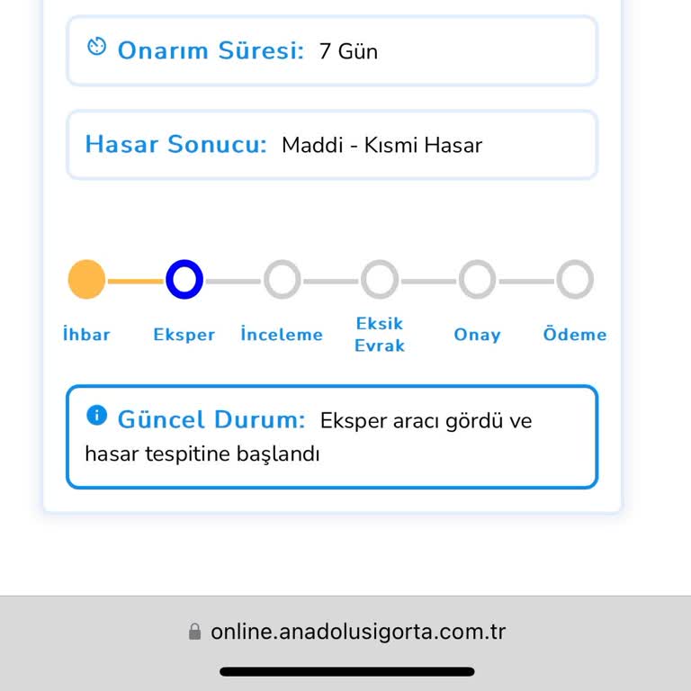 Anadolu Sigorta İle Hasar Sürecinde Yaşanan İletişim Sorunları