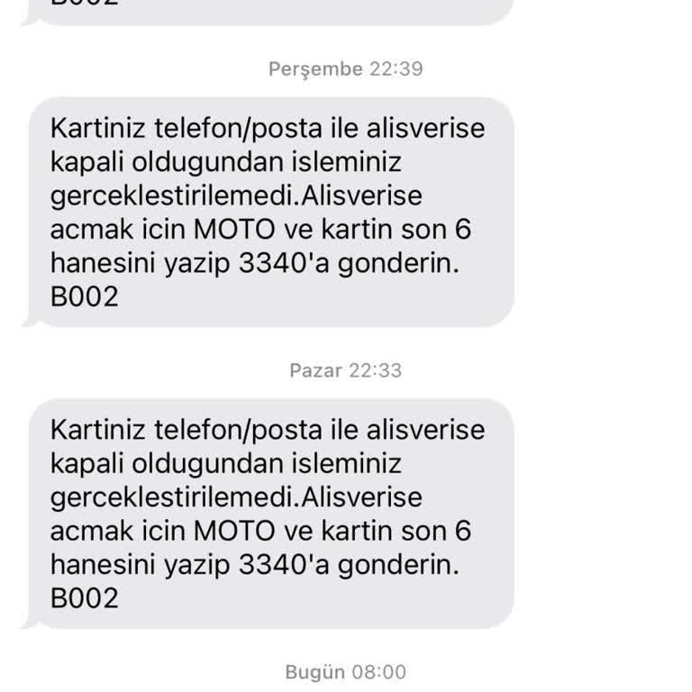 Garanti BBVA Kart Güvenliği Ve İletişim Sorunu