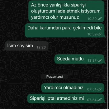 Yanlışlıkla Yapılan Alışveriş Ve İletişimsizlik Sorunu