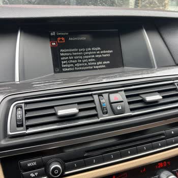 BMW 5.20i Model Araçta Akü Deşarjı Ve Elektrik Kaçağı Sorunu