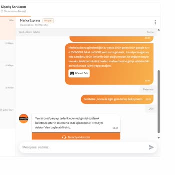 Yanlış TV Modeli Gönderimi Ve Stok Sorunu